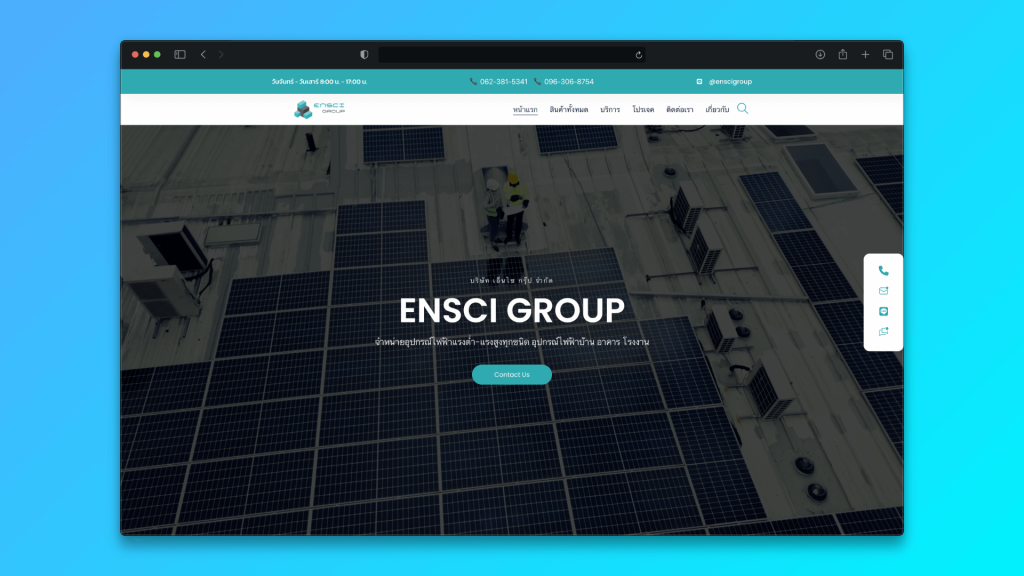 Website Design for Health and Wellness Thailand